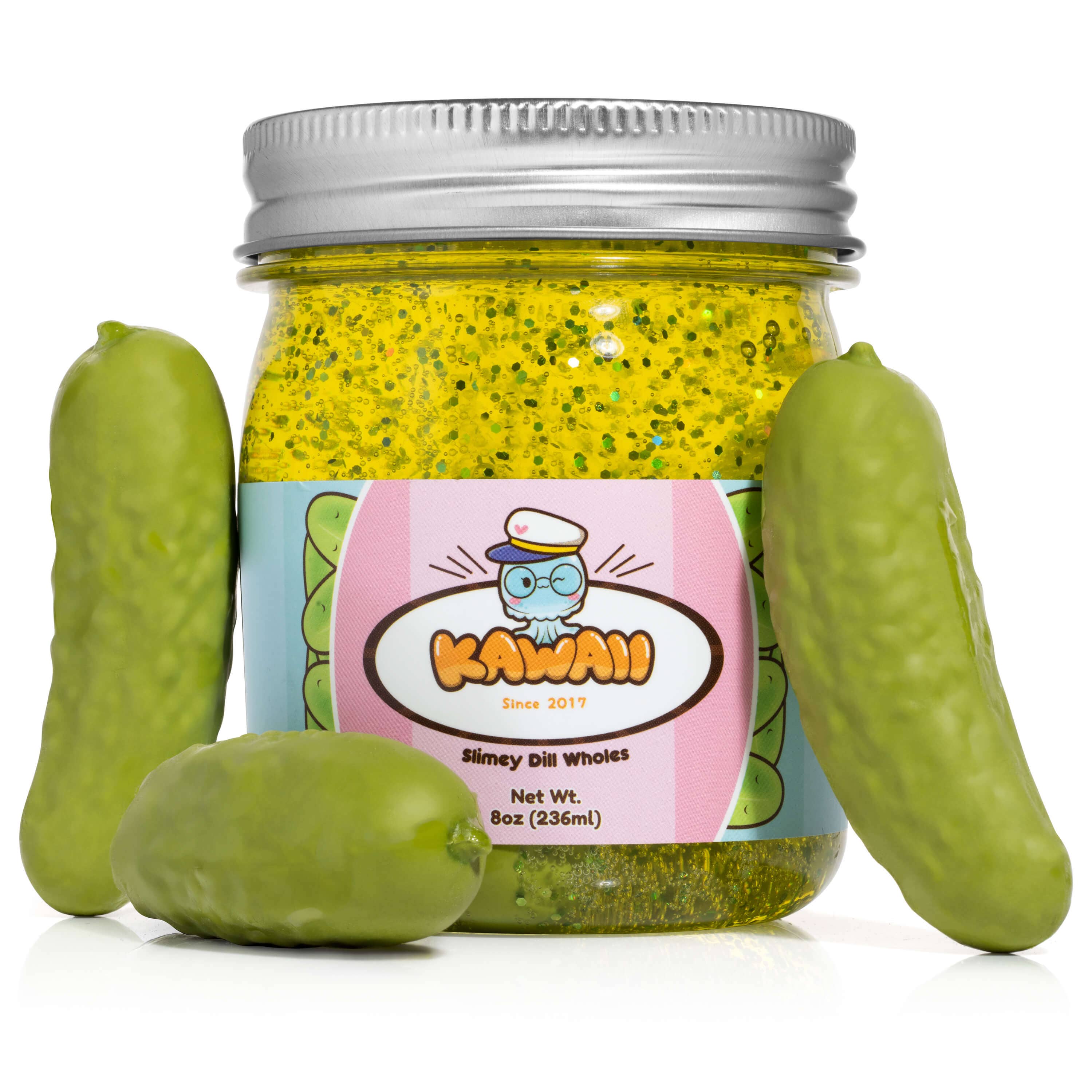 現在開催中のキャンペーン＆お得情報 Shimmery Pickle Clear Slime – Flying Pig Toys ワンピース