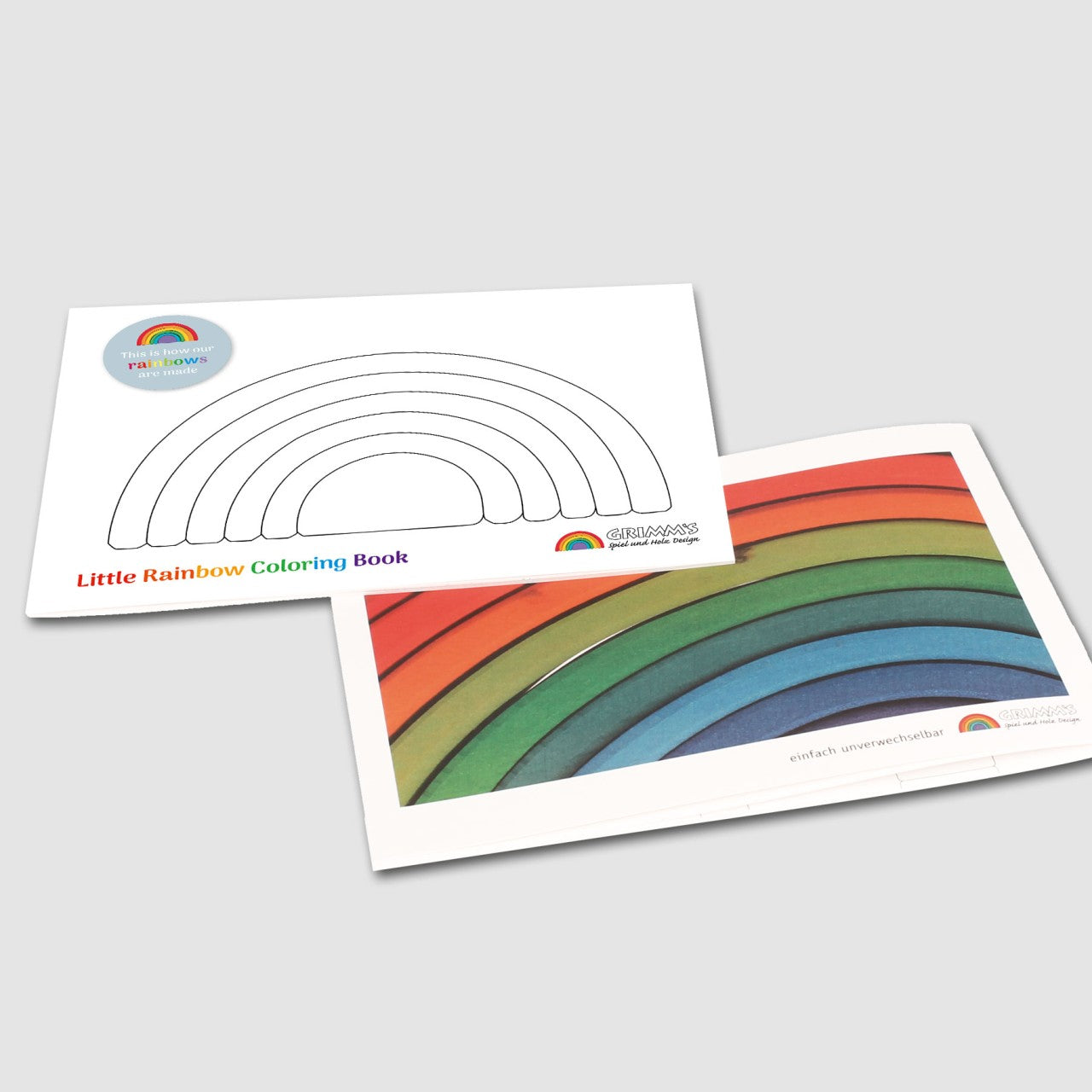 Little Rainbow Coloring Book, English – Flying Pig Toys