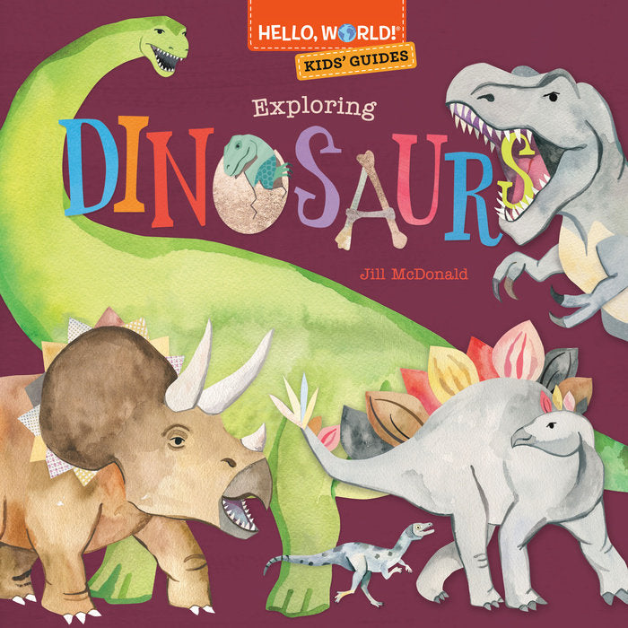 Dinosaurs – Exploring Guides: Pig Toys World! Flying Kids\' Hello,