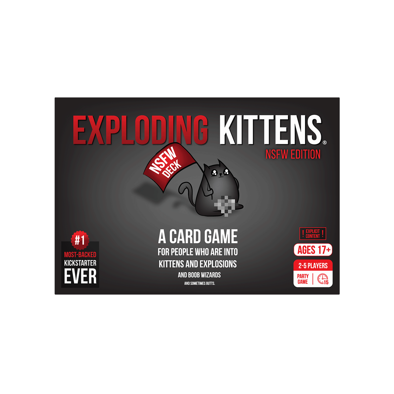 Exploding Kittens NSFW Edition for ages 17+ – Flying Pig Toys
