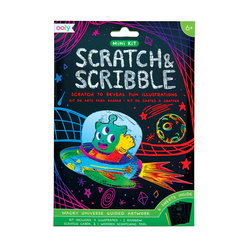 wacky universe scratch and scribble mini scratch art kit wacky universe scratch and scribble mini scratch art kit