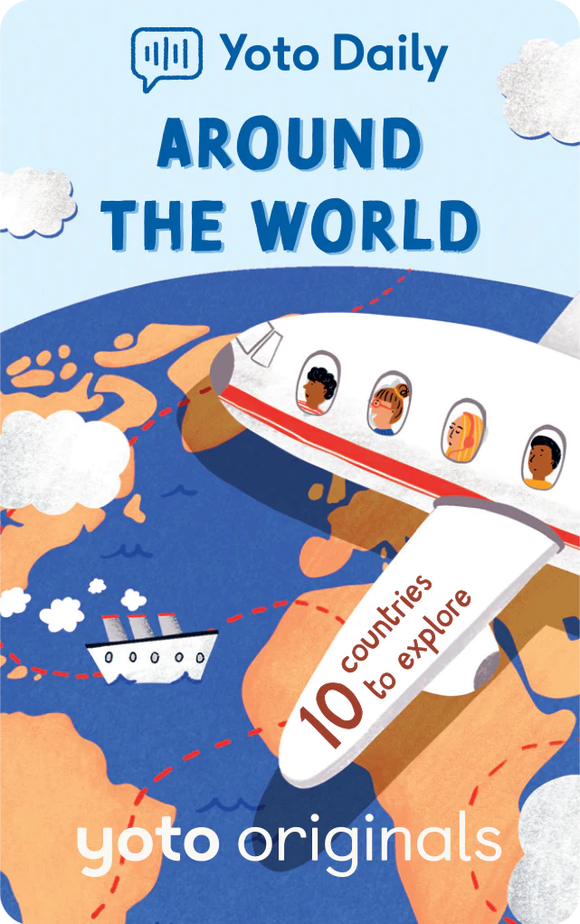 Yoto Daily Around the World Flying Pig Toys