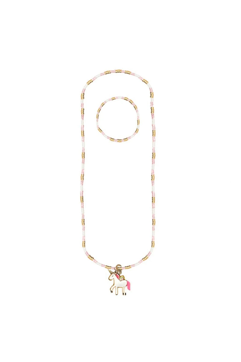 Magic Unicorn Necklace and Bracelet Set