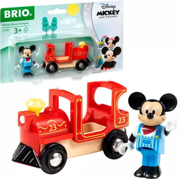 BRIO World Mickey Mouse & Engine