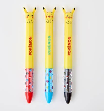 Pokémon Pikachu Two-Color Ballpoint Pen – Flying Pig Toys