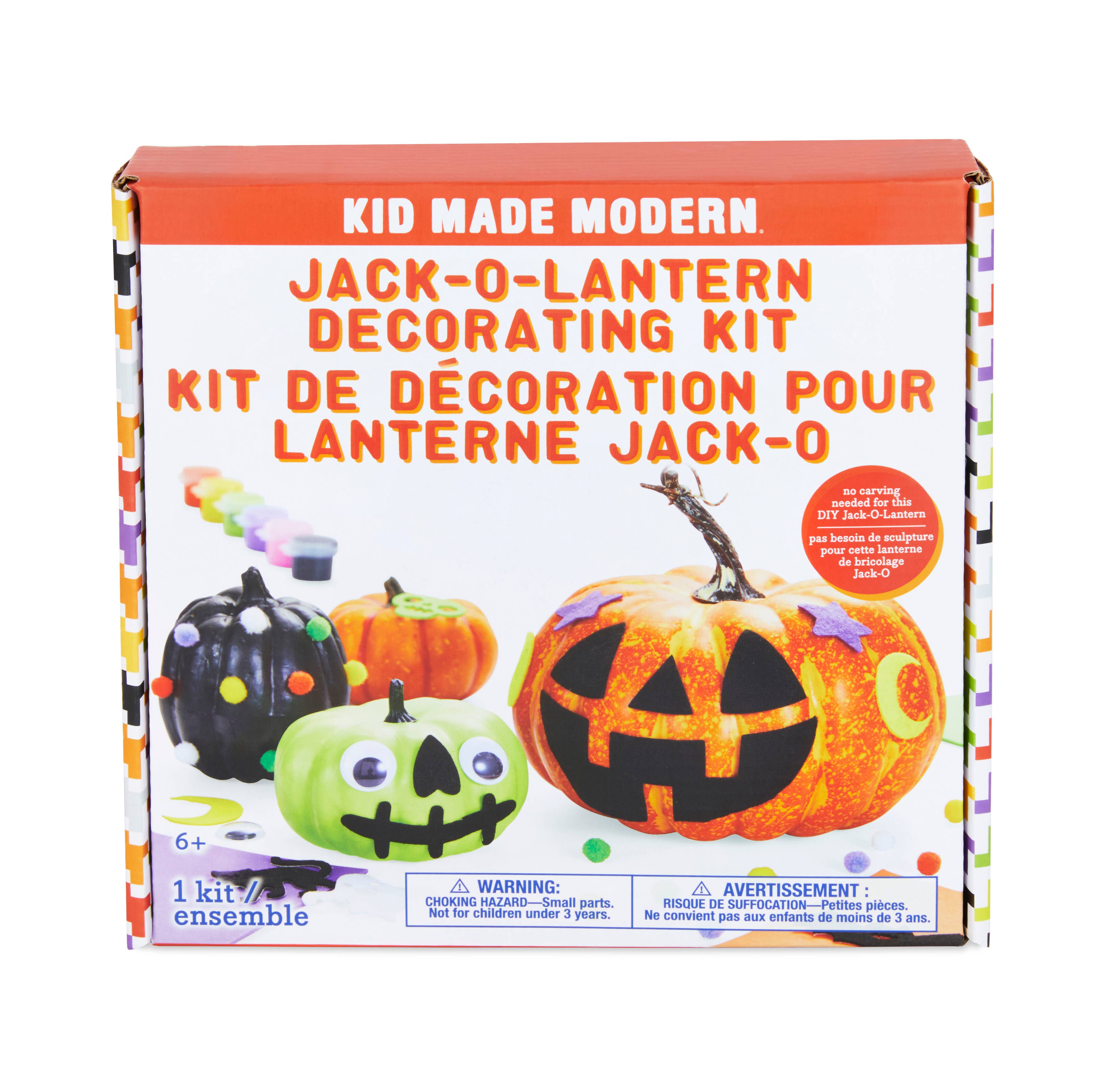 Jack O Lantern Decorating Kit Flying Pig Toys