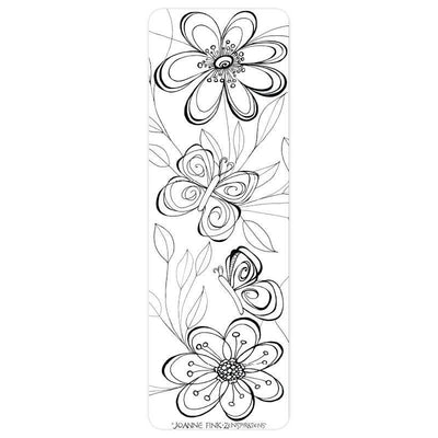 Coloring Bookmark - Butterfly