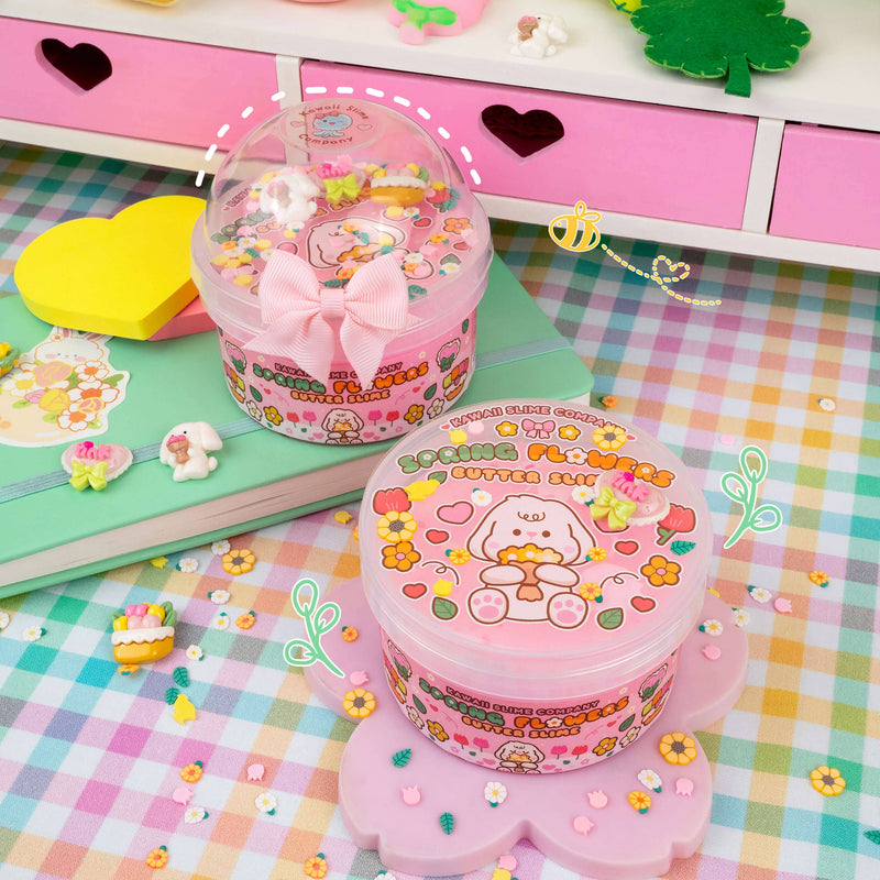 Spring Flowers Butter Slime