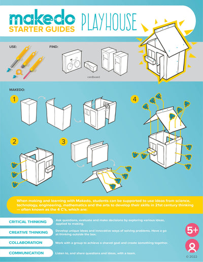 DISCOVER | Makedo Cardboard Construction Kit