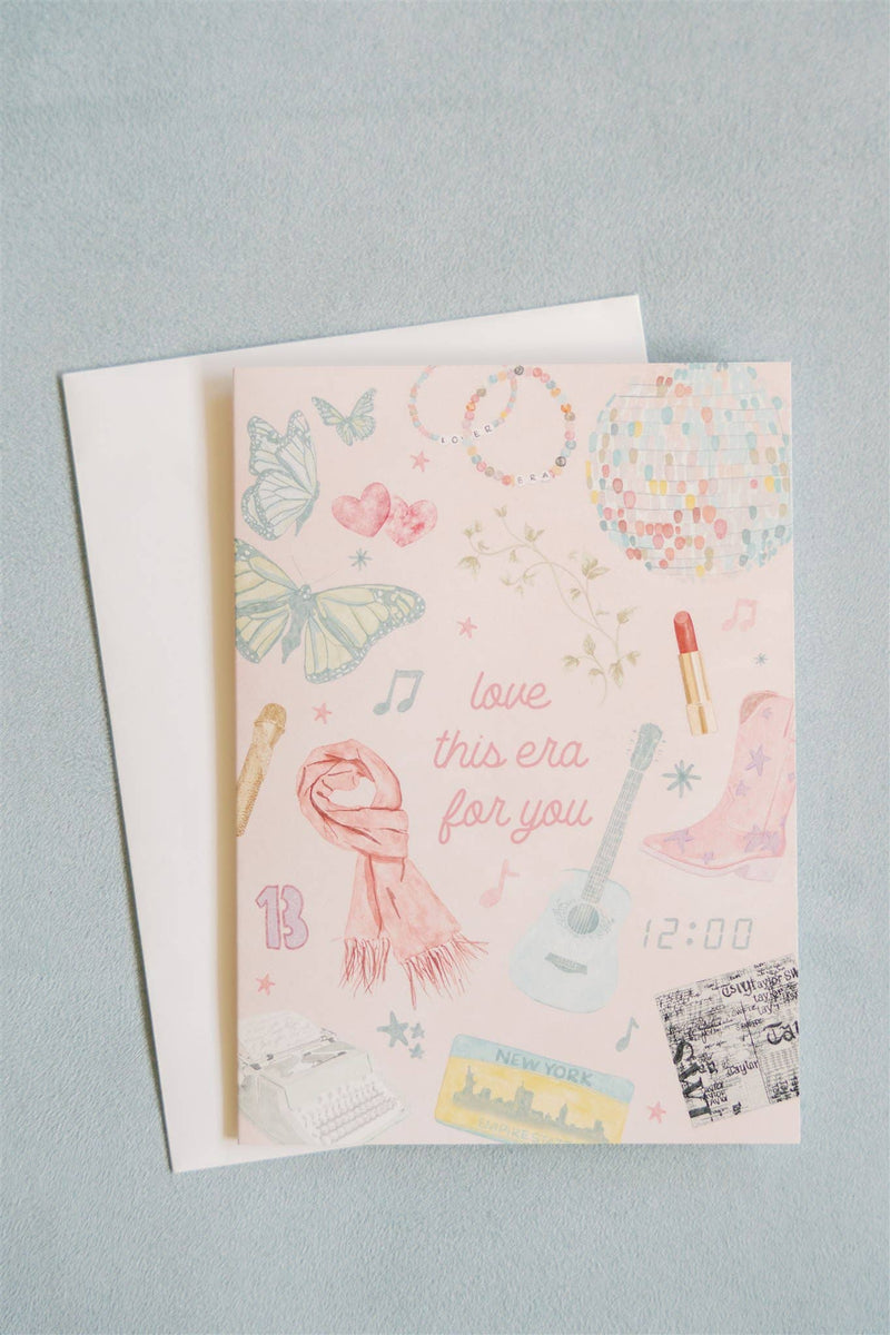 "Love this era for you" Greeting Card / Taylor Swift