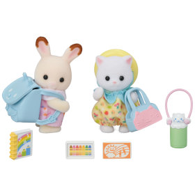 Calico Critters Nursery Friends -Walk Along Duo