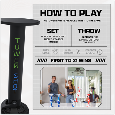Popdarts Tower Shot