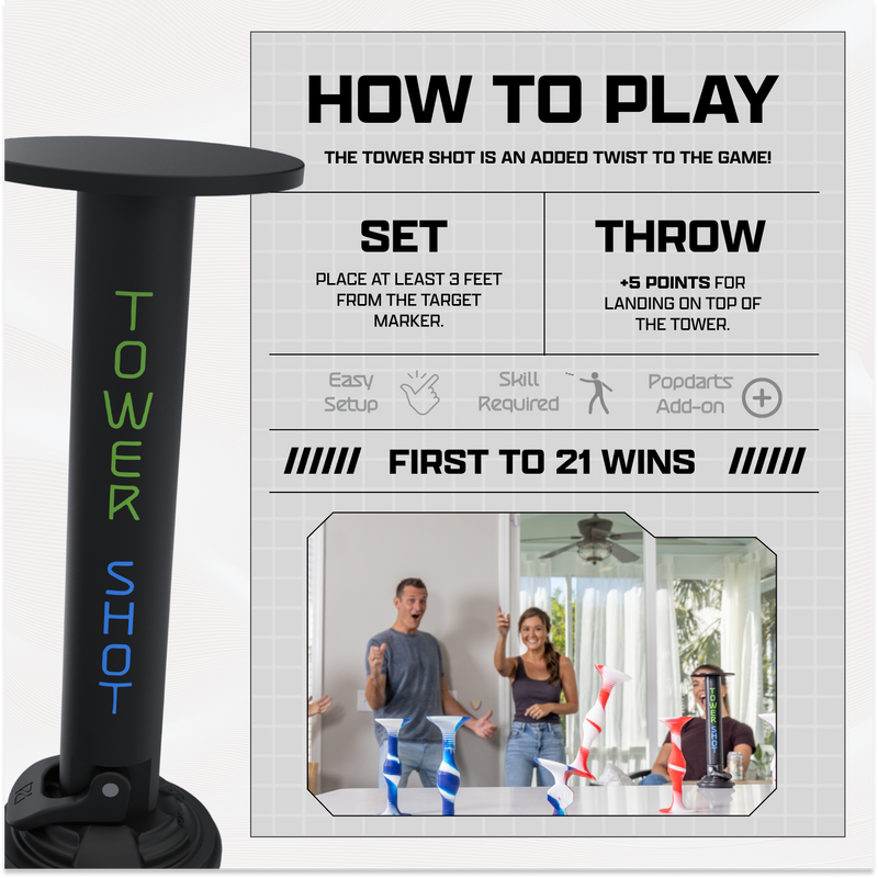 Popdarts Tower Shot