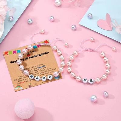 Parent-child bracelet back to school bracelet set