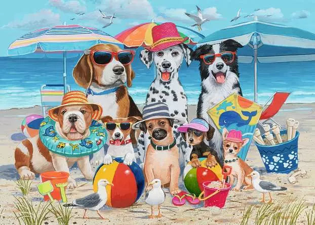 Beach Buddies - 35 Piece Puzzle