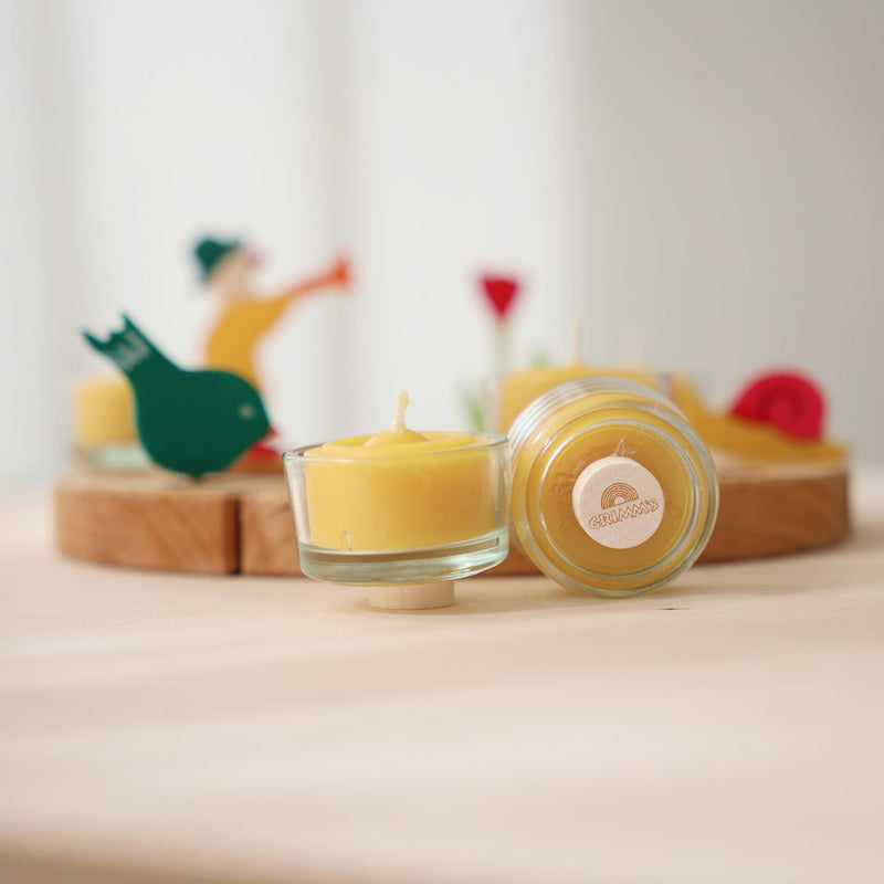 Tealight Holder, glass pack of 5