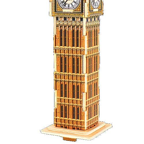 3D Wooden Puzzle: Big Ben