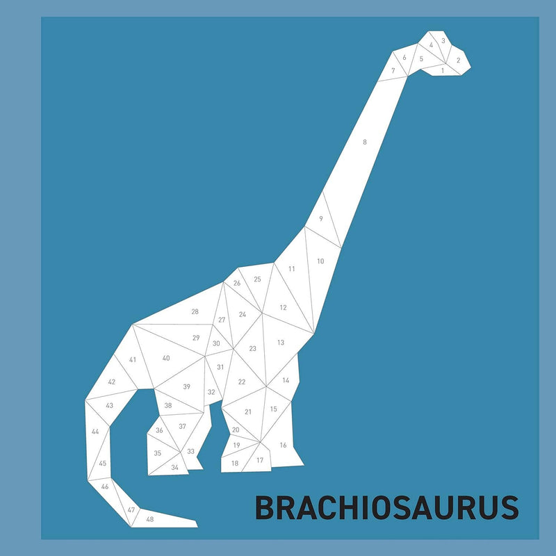 My Sticker Paintings: Dinosaurs - Children&