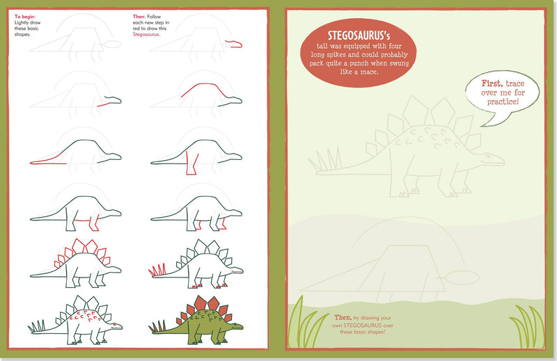 Learn To Draw….Dinosaurs!