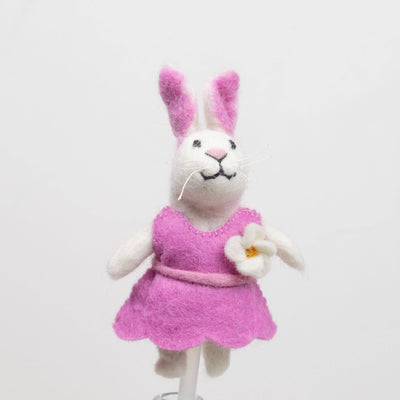 Felt Bunny Finger Puppets