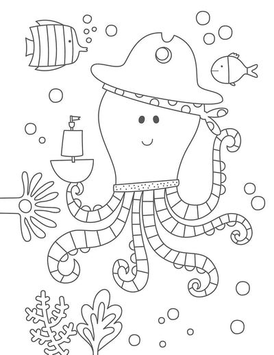 Amazing Animals Coloring Book