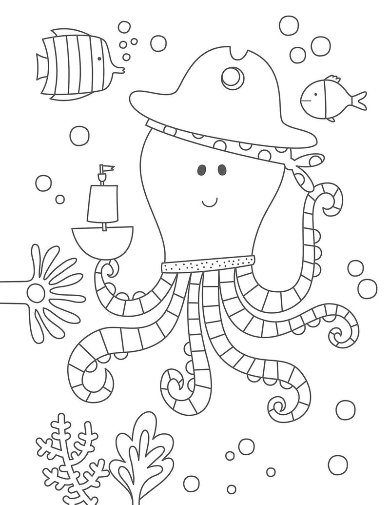 Amazing Animals Coloring Book