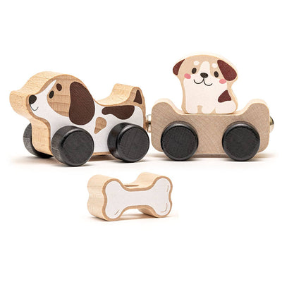 Cubika Wooden Toy Clever Puppies