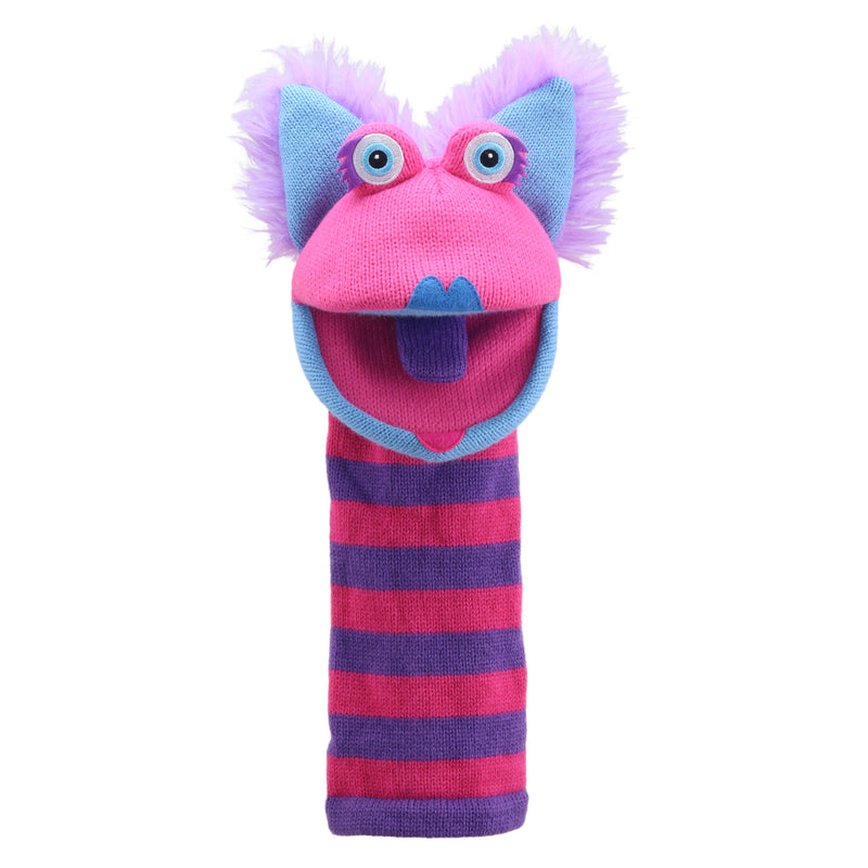 Eco Knitted Puppets: Kitty