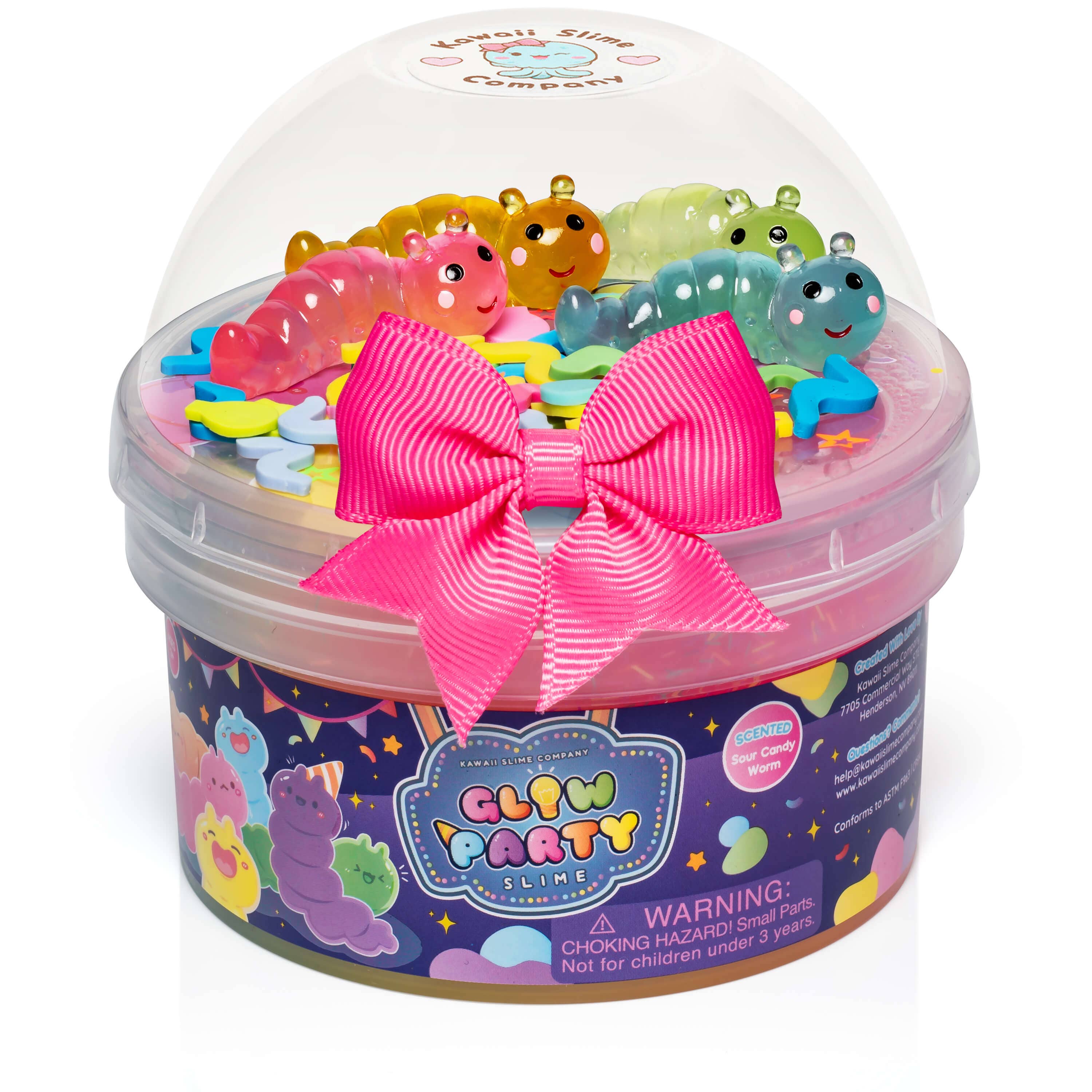 Glow Party Signature Dome™ Slime – Flying Pig Toys