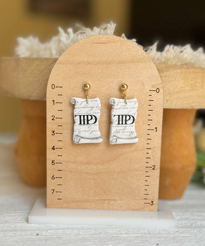 Taylor Swift Earrings | The Tortured Poets Dept Earrings