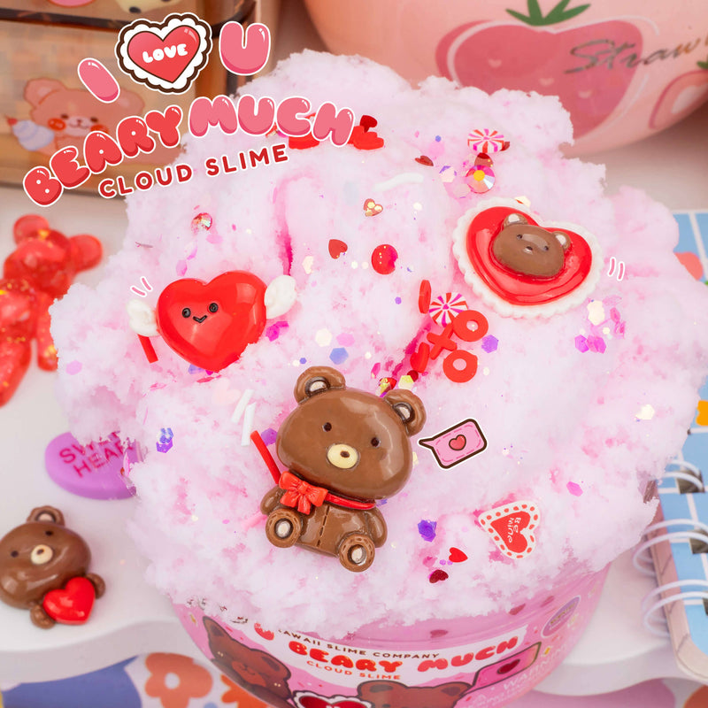 I Love You Beary Much Cloud Slime (4pcs/case)