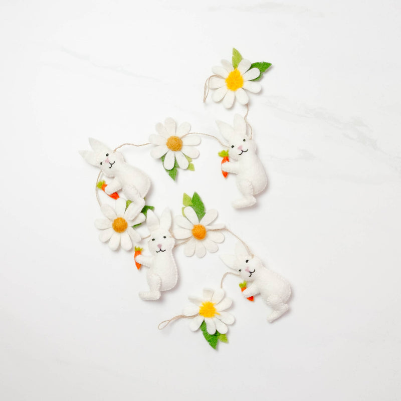 Bunny and Daisy Chain Garland