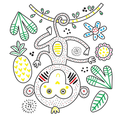 Easy and Fun Paint Magic with Water: Animals