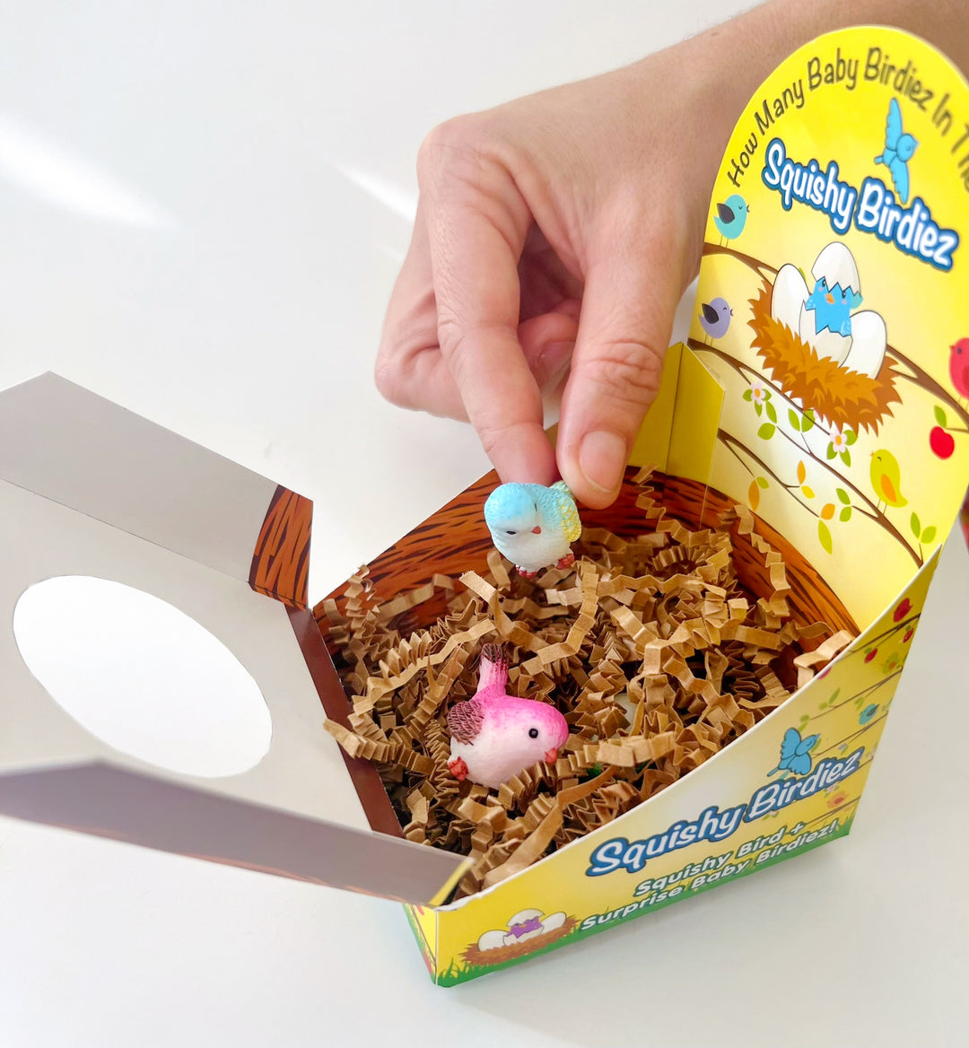 Zorbitz Squishy Birdiez with Babies Inside – Flying Pig Toys