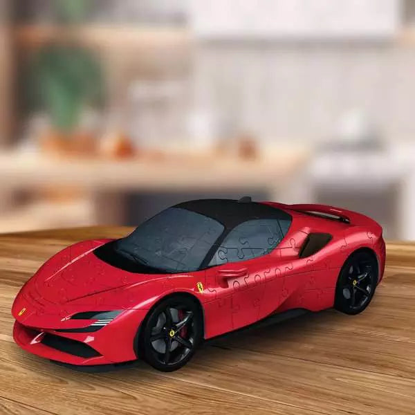 3D Puzzle Car Ferrari SF90 Stradale - 108 Pieces