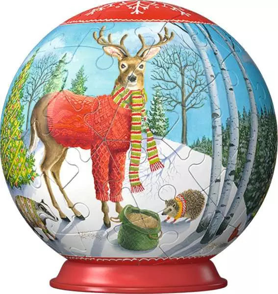 Animal Cheer - Ravensburger Puzzle - Ball 56pcs
