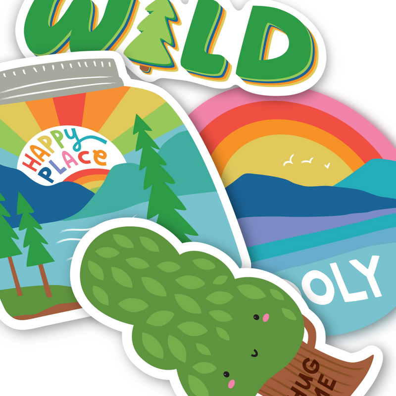 Stickiville Wild Outdoors Vinyl Stickers
