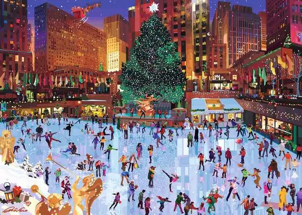 Rockefeller Center Joy 1000 pc puzzle