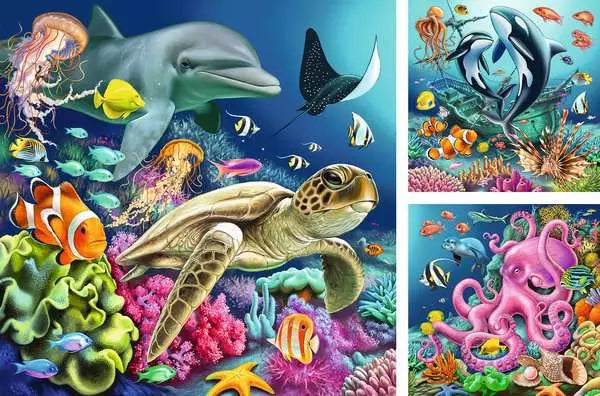 Underwater Splendor - 49 Pieces Puzzle