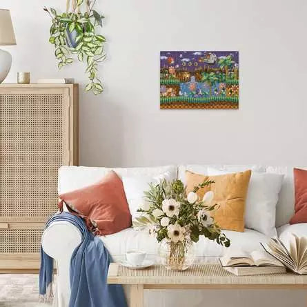 Classic Sonic 500 Pc Puzzle