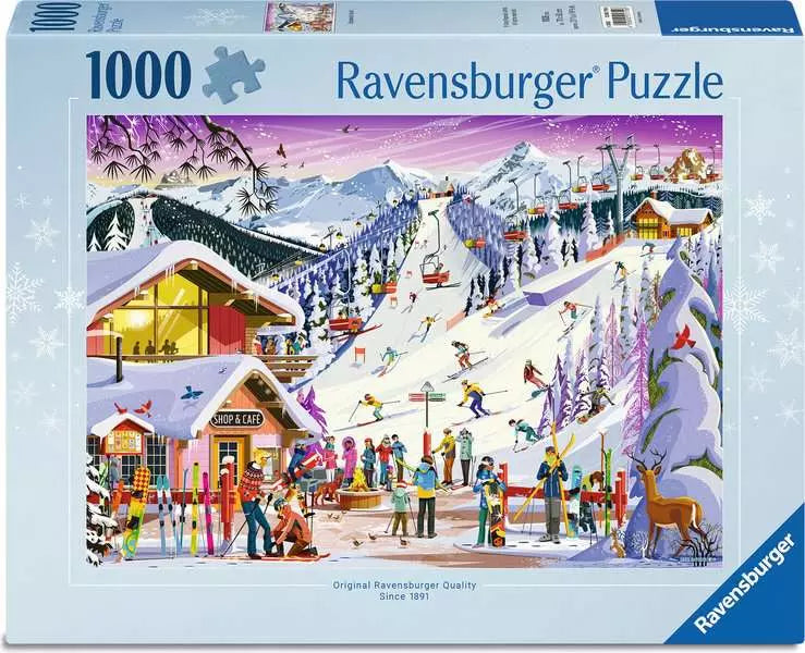 Greg Paprocki: Christmas Slopeside Spirit 1000 pc Puzzle
