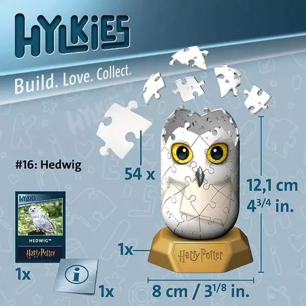 Hylkies: Hedwig 3D Puzzle