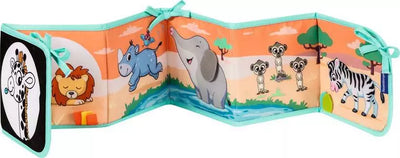 Tummy Time Book: Wild Animals