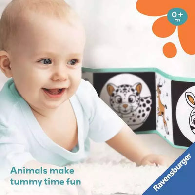 Tummy Time Book: Wild Animals