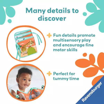 Tummy Time Book: Wild Animals