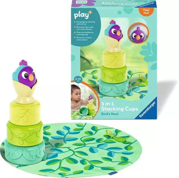 3 in 1 Stacking Cups Bird&