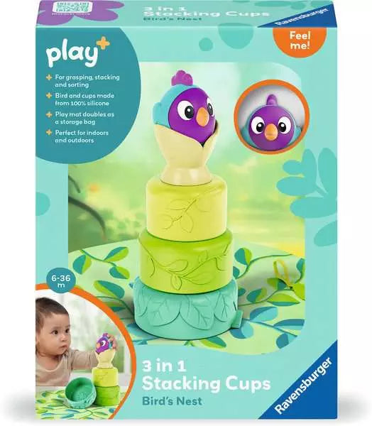 3 in 1 Stacking Cups Bird&