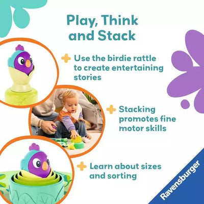 3 in 1 Stacking Cups Bird's Nest