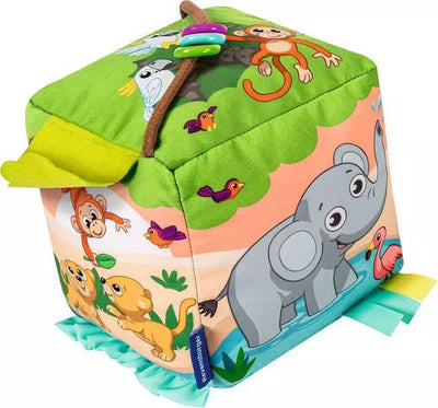 Roll & Play Sound Cube: Wild Animals