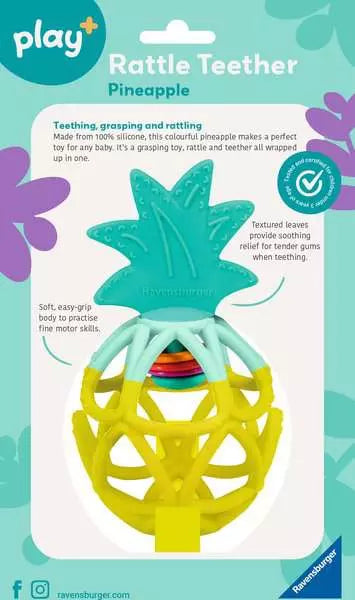 Rattle Teether: Pineapple